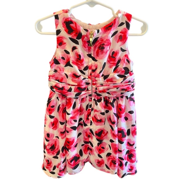 KATE SPADE NEW YORK GIRLS ROSE FLORAL DRESS TODDLER SZ 2T - Picture 2 of 6